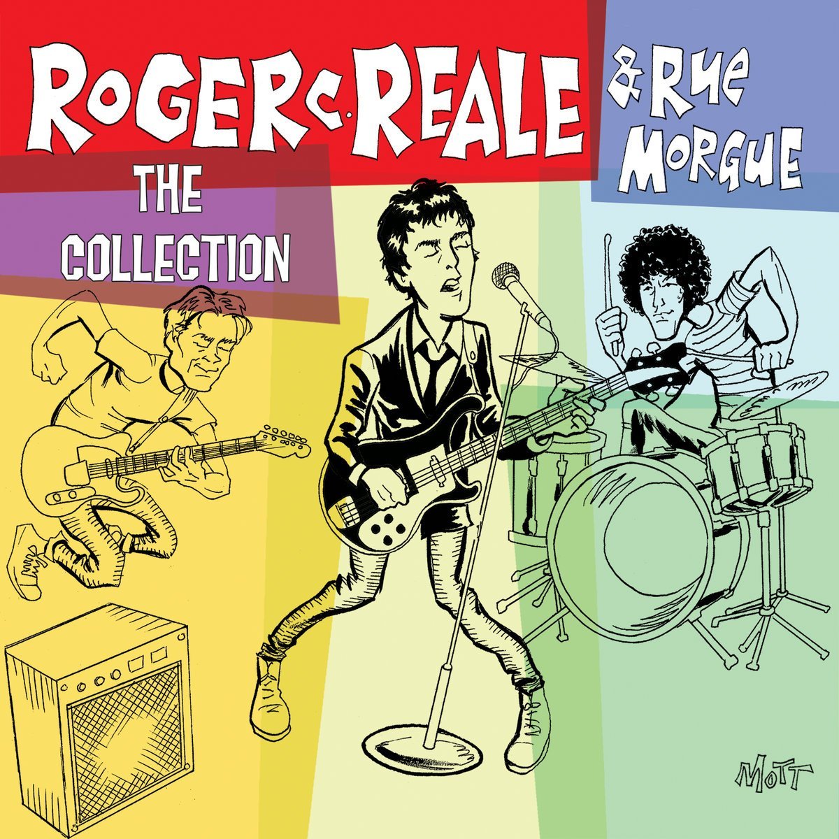 CD cover of Roger C. Reale & Rue Morgue — The Collection